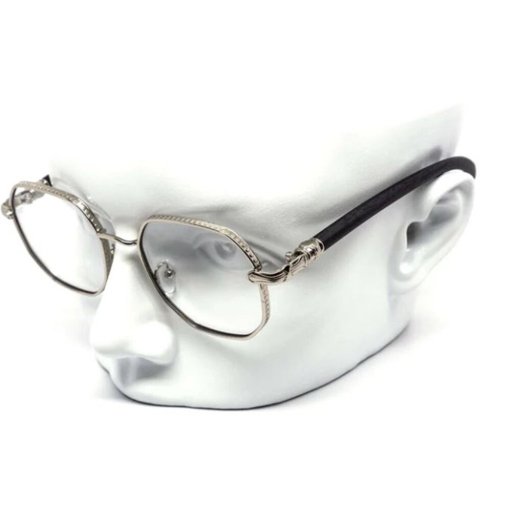 Men Sunglasses Hip Hop Style Square Silver Clear Lens Aviator Style Lentes Gafas
